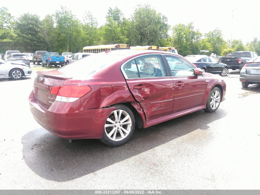2013 SUBARU LEGACY 2.5I LIMITED 4S3BMBL68D3013527