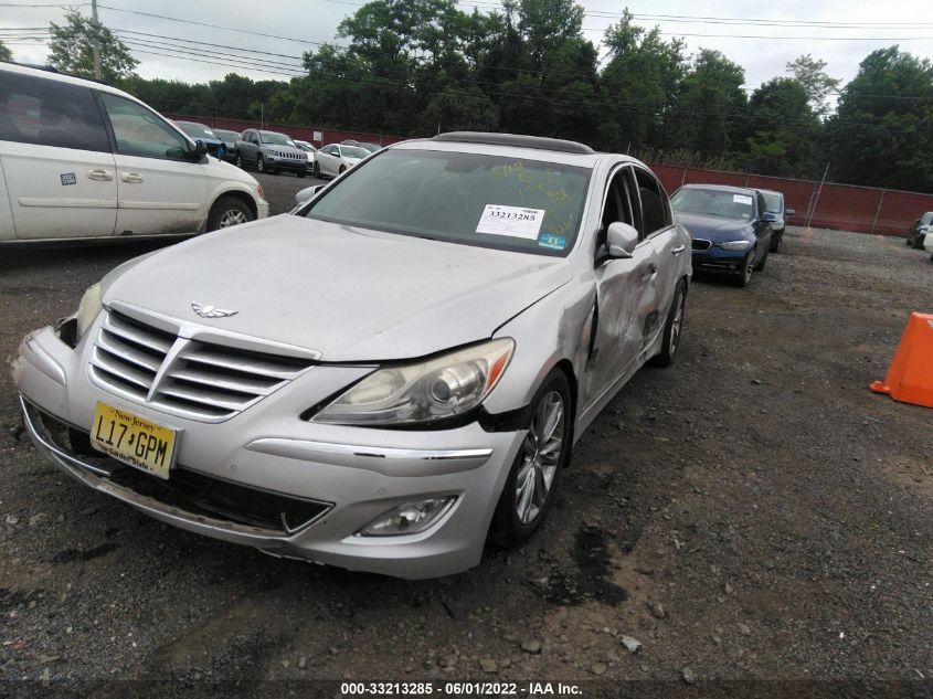 2013 HYUNDAI GENESIS 3.8L KMHGC4DD3DU242656