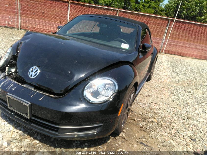 2013 VOLKSWAGEN BEETLE CONVERTIBLE 2.5L W/SOUND/NAV 3VW5P7AT5DM812140
