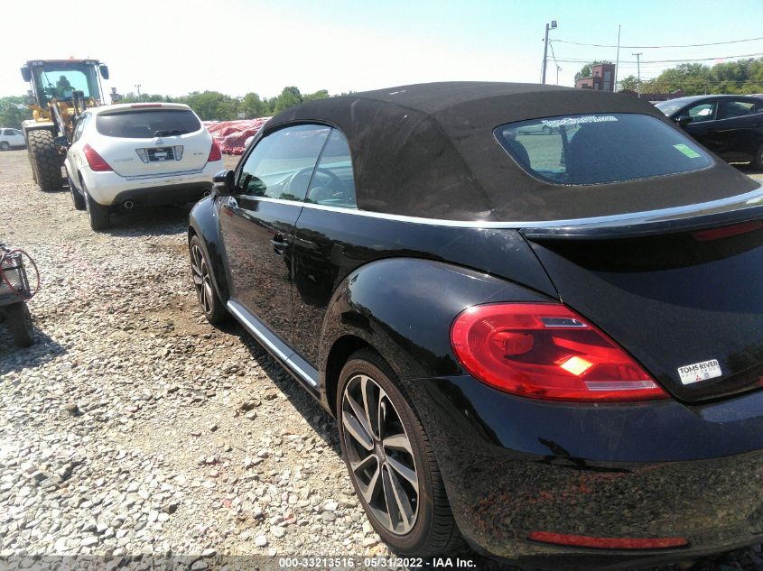 2013 VOLKSWAGEN BEETLE CONVERTIBLE 2.5L W/SOUND/NAV 3VW5P7AT5DM812140