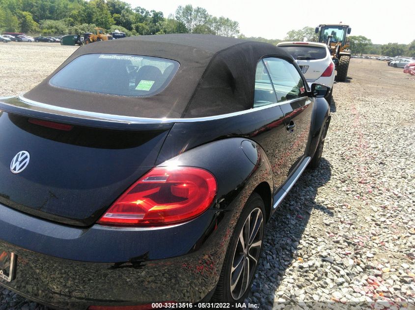 2013 VOLKSWAGEN BEETLE CONVERTIBLE 2.5L W/SOUND/NAV 3VW5P7AT5DM812140
