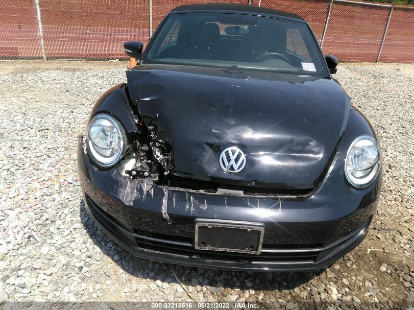 2013 VOLKSWAGEN BEETLE CONVERTIBLE 2.5L W/SOUND/NAV 3VW5P7AT5DM812140