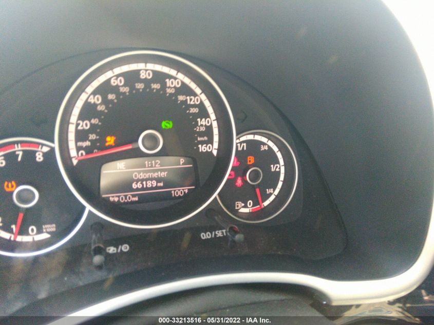 2013 VOLKSWAGEN BEETLE CONVERTIBLE 2.5L W/SOUND/NAV 3VW5P7AT5DM812140