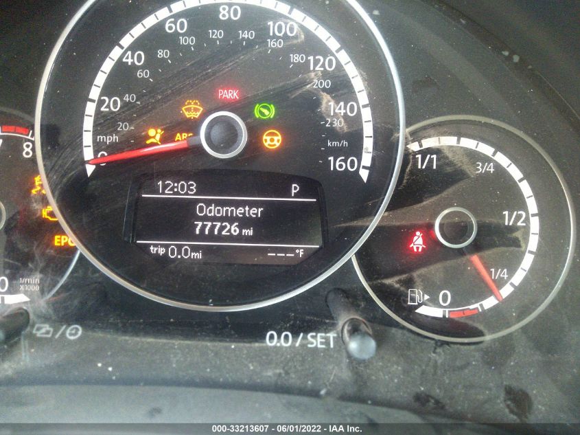 2014 VOLKSWAGEN BEETLE COUPE 1.8T 3VWJ07AT4EM653583