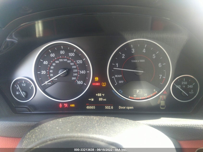 2015 BMW 4 SERIES VIN: WBA3R1C56FK194379