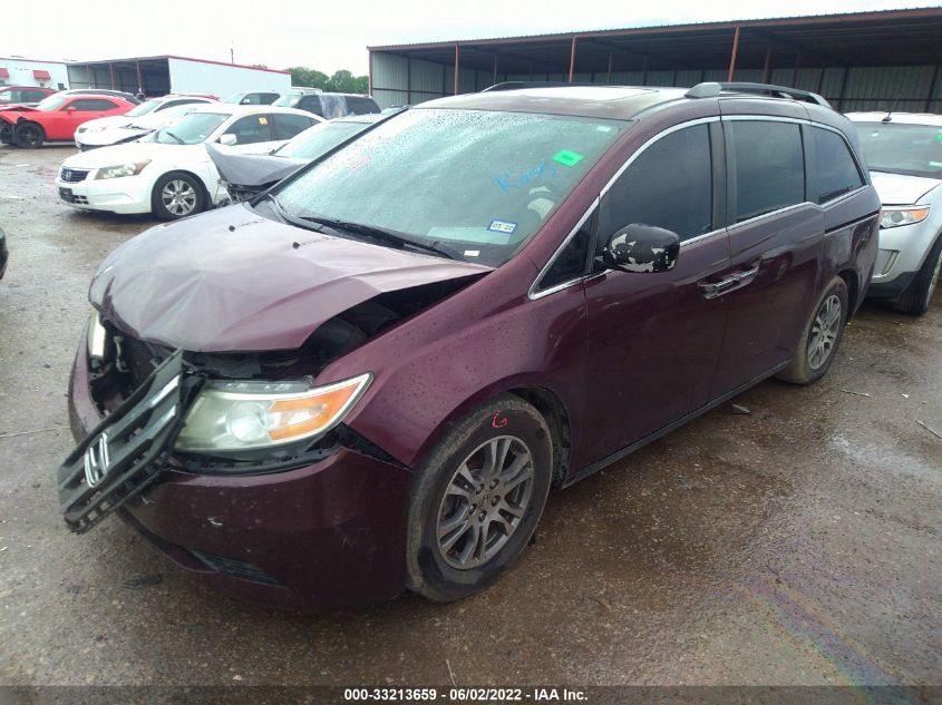 2013 HONDA ODYSSEY EX-L 5FNRL5H62DB033254