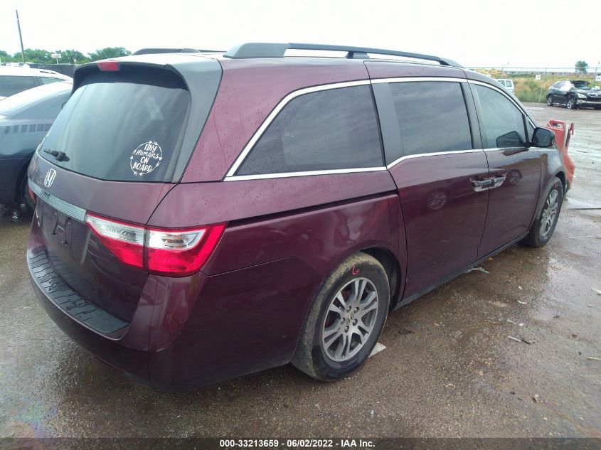 2013 HONDA ODYSSEY EX-L 5FNRL5H62DB033254