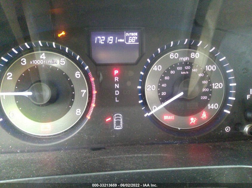 2013 HONDA ODYSSEY EX-L 5FNRL5H62DB033254