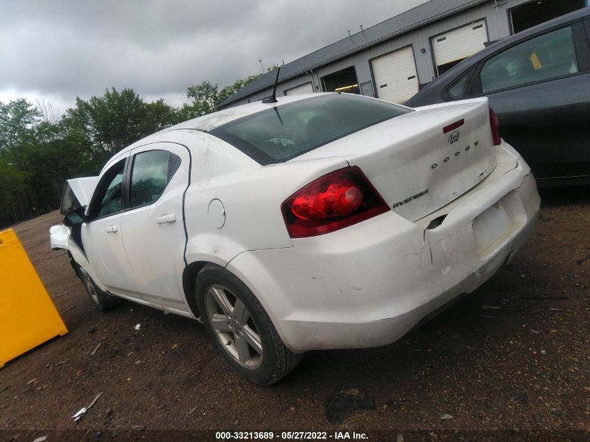 2013 DODGE AVENGER SE 1C3CDZAB1DN680817