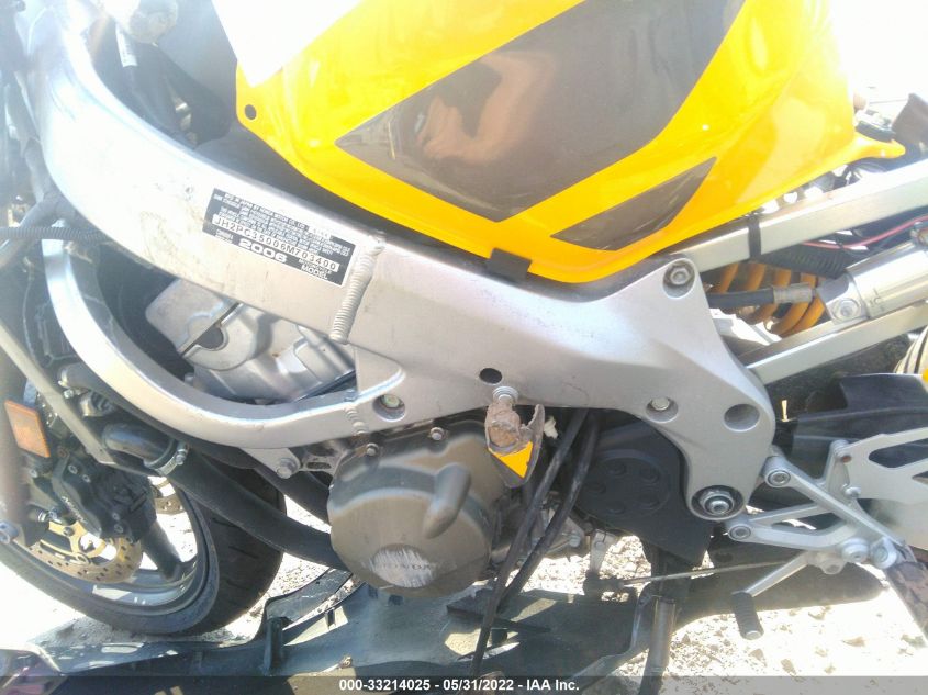 2006 HONDA CBR600 F4 JH2PC35006M703400