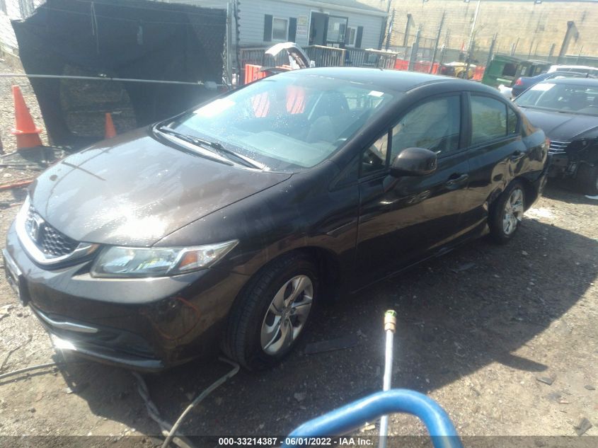 2013 HONDA CIVIC SDN LX 2HGFB2F53DH577515