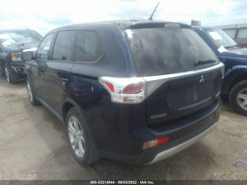 2015 MITSUBISHI OUTLANDER SE JA4AD3A38FZ003729