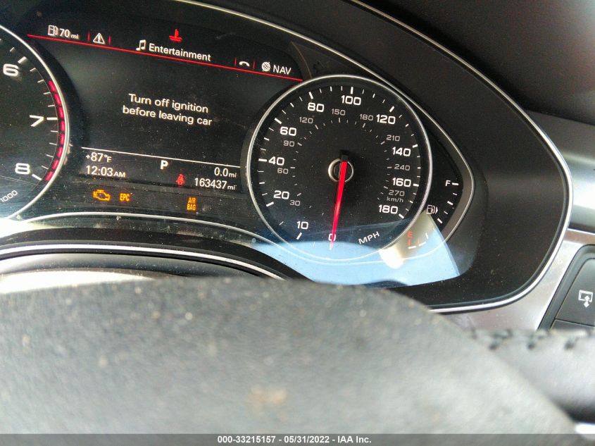 2013 AUDI A7 3.0 PREMIUM PLUS WAUYGAFC8DN059079