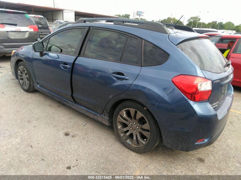 2013 SUBARU IMPREZA WAGON 2.0I SPORT LIMITED JF1GPAS6XDH210393