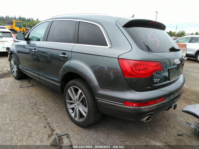 2014 AUDI Q7 3.0L TDI PREMIUM PLUS WA1LMAFE7ED019410