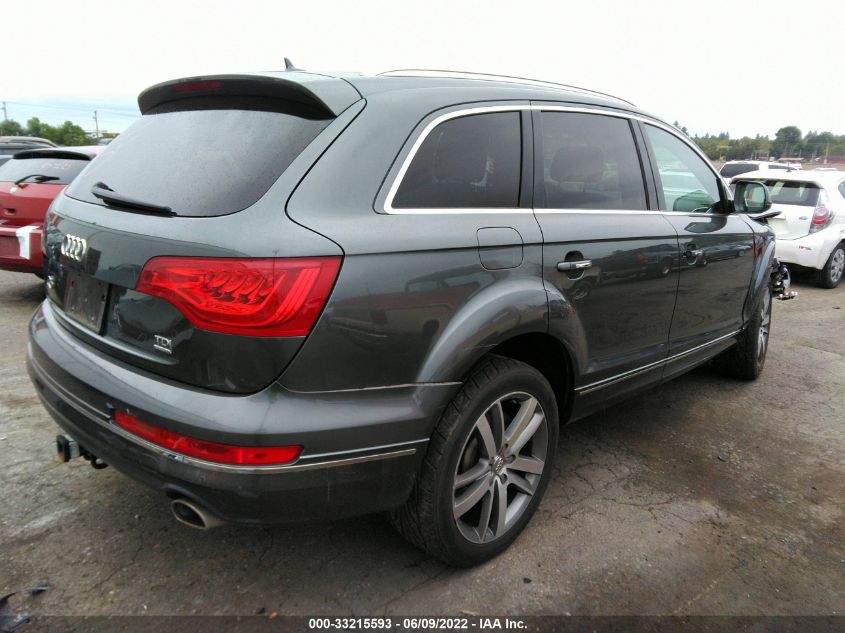 2014 AUDI Q7 3.0L TDI PREMIUM PLUS WA1LMAFE7ED019410