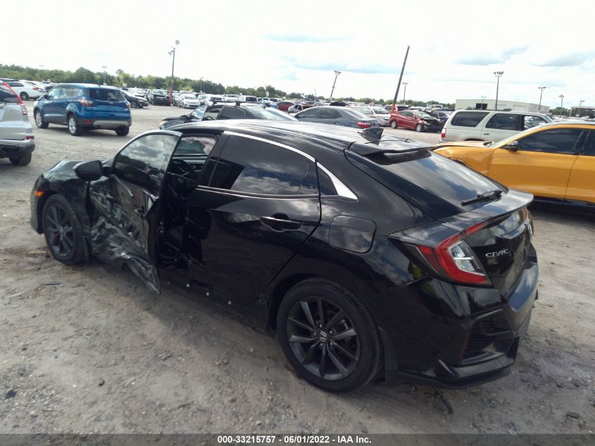 2020 HONDA CIVIC HATCHBACK EX SHHFK7H61LU210004