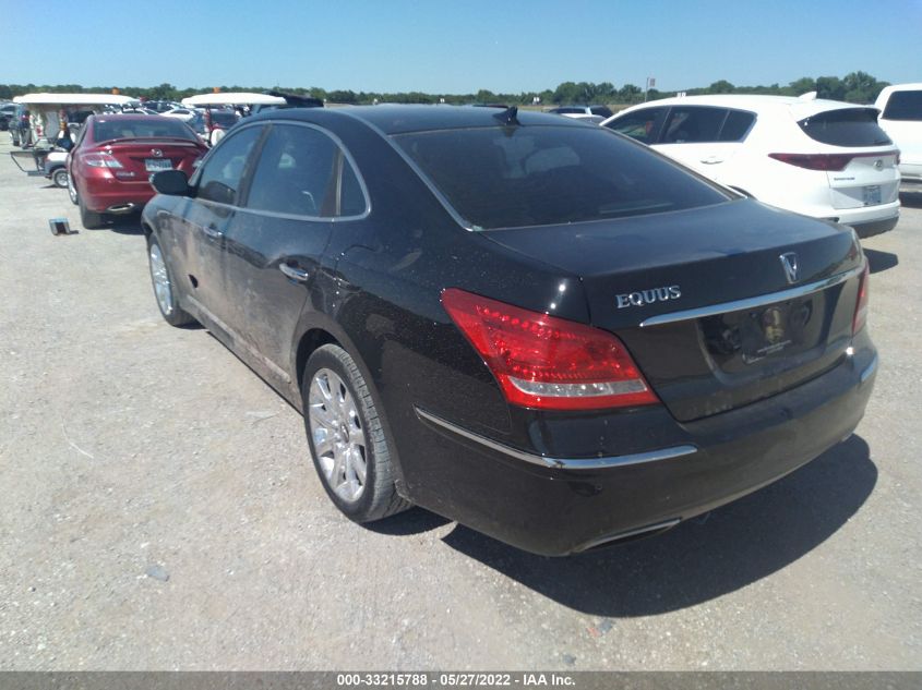 2013 HYUNDAI EQUUS SIGNATURE KMHGH4JH9DU057889