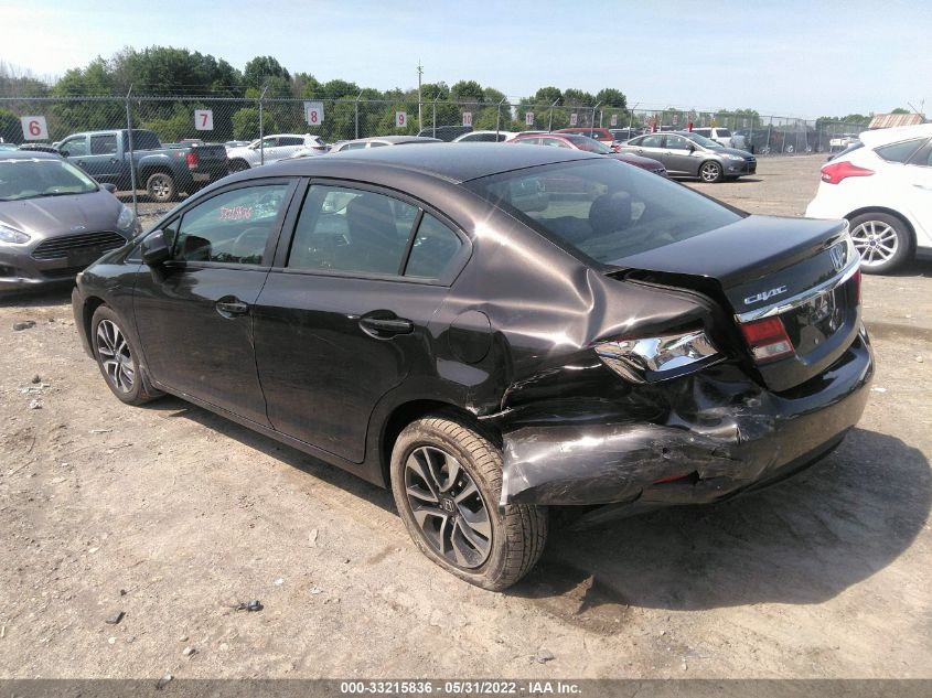 2013 HONDA CIVIC SDN EX 19XFB2F89DE235880