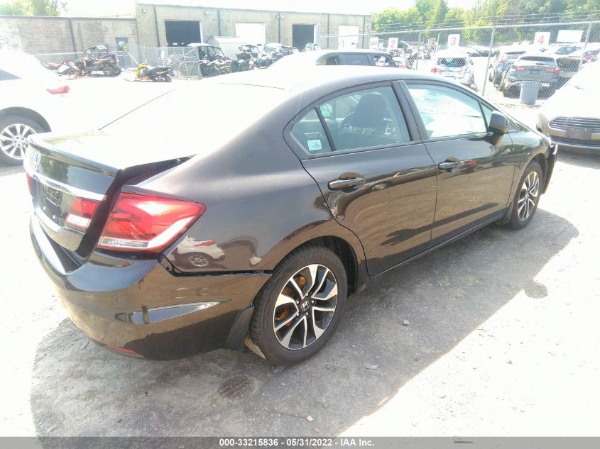 2013 HONDA CIVIC SDN EX 19XFB2F89DE235880