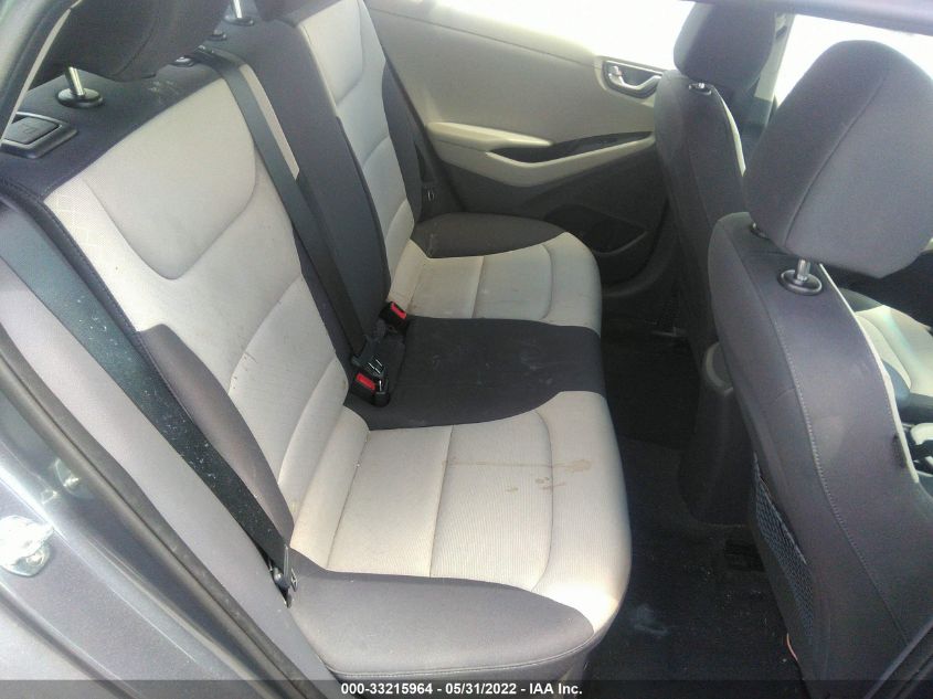 2019 HYUNDAI IONIQ HYBRID BLUE KMHC65LC8KU132218