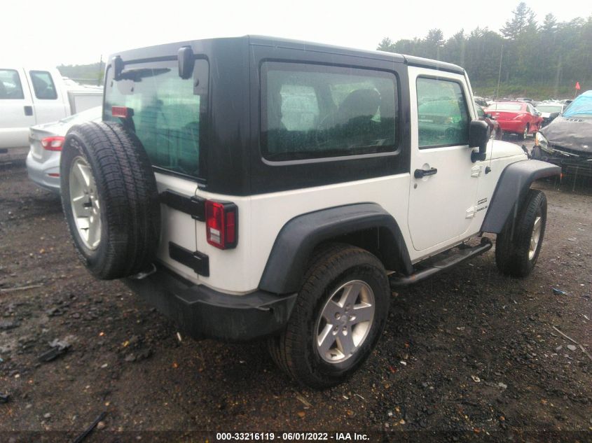2014 JEEP WRANGLER SPORT 1C4AJWAG8EL159192