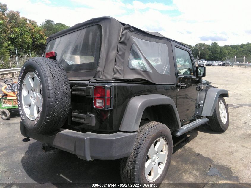 2013 JEEP WRANGLER SPORT 1C4AJWAG5DL657932