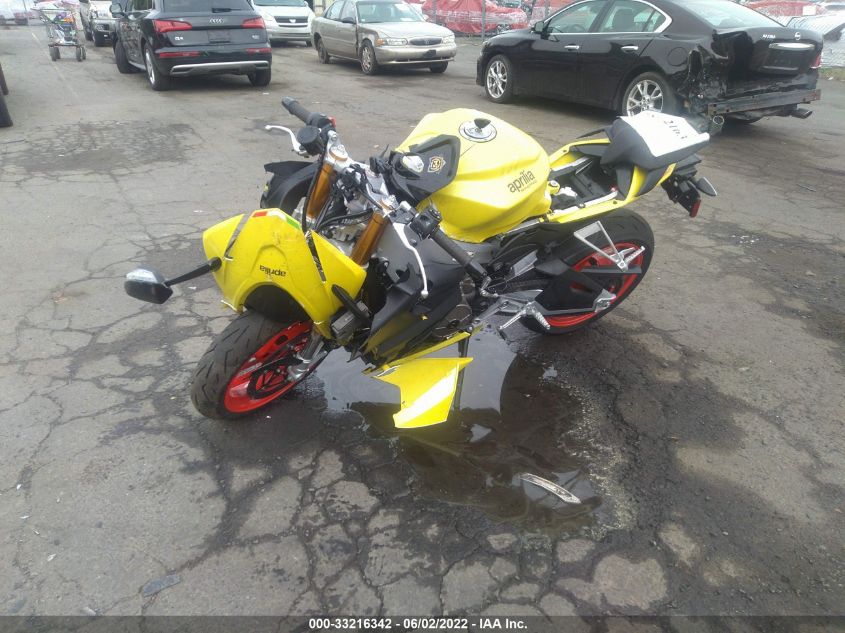 2022 APRILIA RS ZD4KSUG09NS000109
