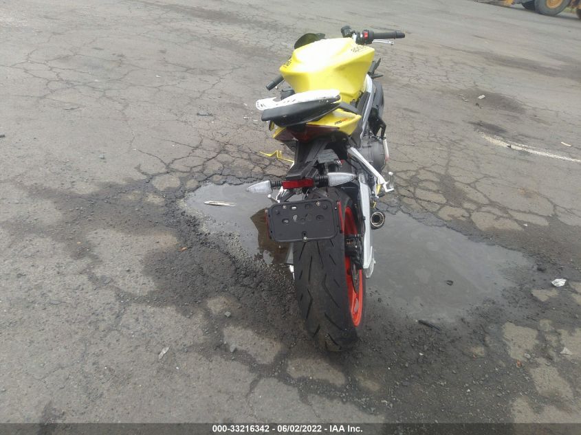 2022 APRILIA RS ZD4KSUG09NS000109