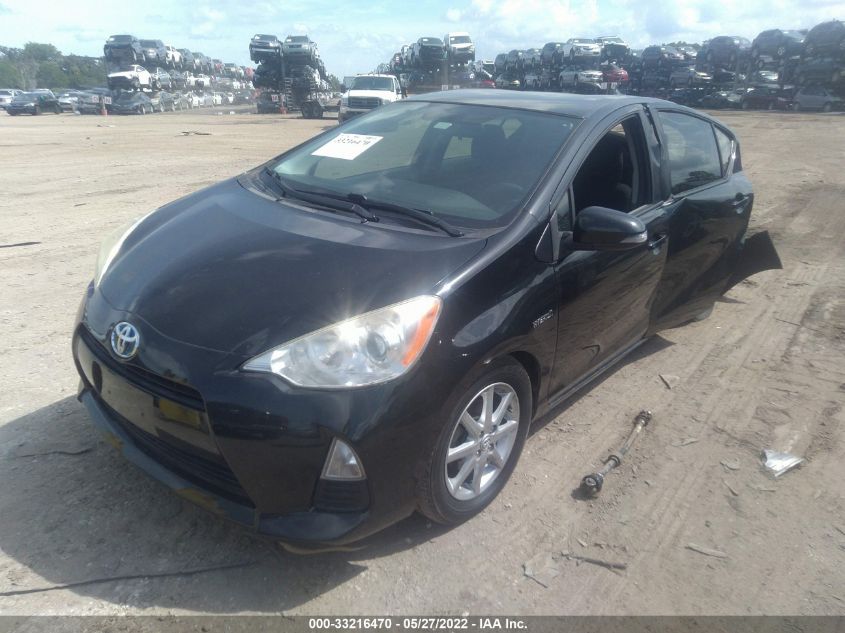 2013 TOYOTA PRIUS C ONE/TWO/THREE/FOUR JTDKDTB36D1534206