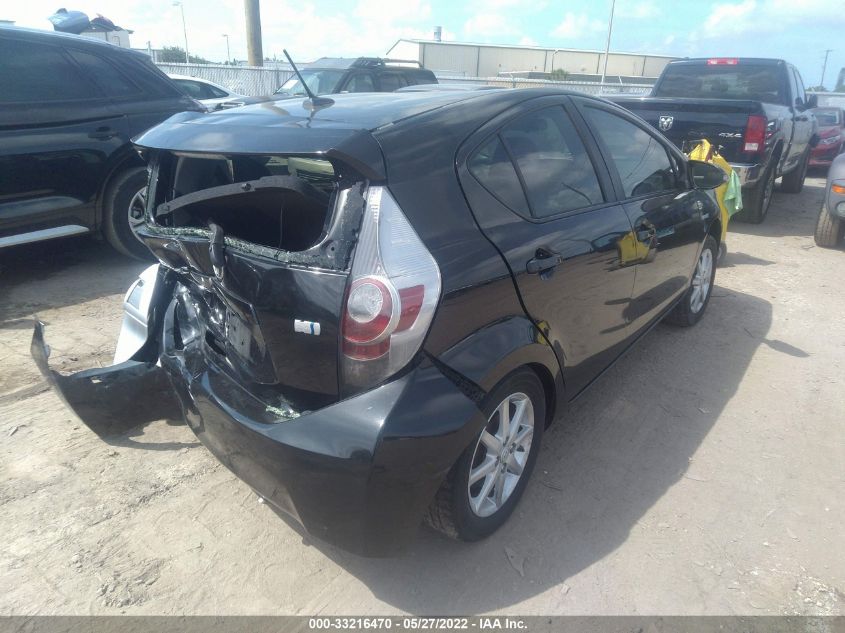 2013 TOYOTA PRIUS C ONE/TWO/THREE/FOUR JTDKDTB36D1534206