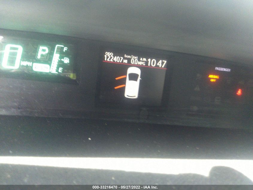 2013 TOYOTA PRIUS C ONE/TWO/THREE/FOUR JTDKDTB36D1534206