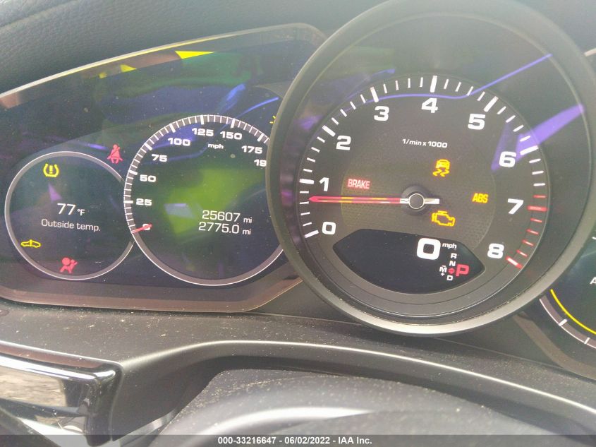 2018 PORSCHE PANAMERA WP0AA2A72JL100819