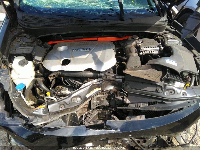 2013 HYUNDAI SONATA HYBRID LIMITED KMHEC4A41DA079907
