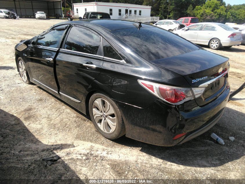 2013 HYUNDAI SONATA HYBRID LIMITED KMHEC4A41DA079907