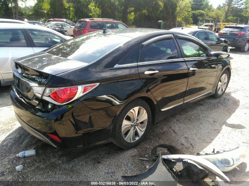 2013 HYUNDAI SONATA HYBRID LIMITED KMHEC4A41DA079907