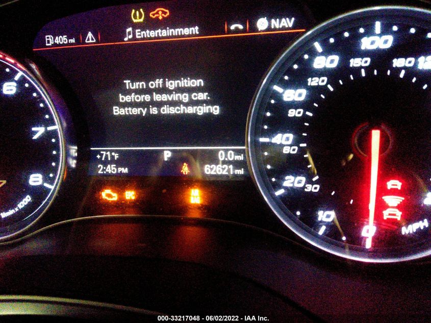 2014 AUDI RS 7 PRESTIGE WUAW2AFC5EN903169