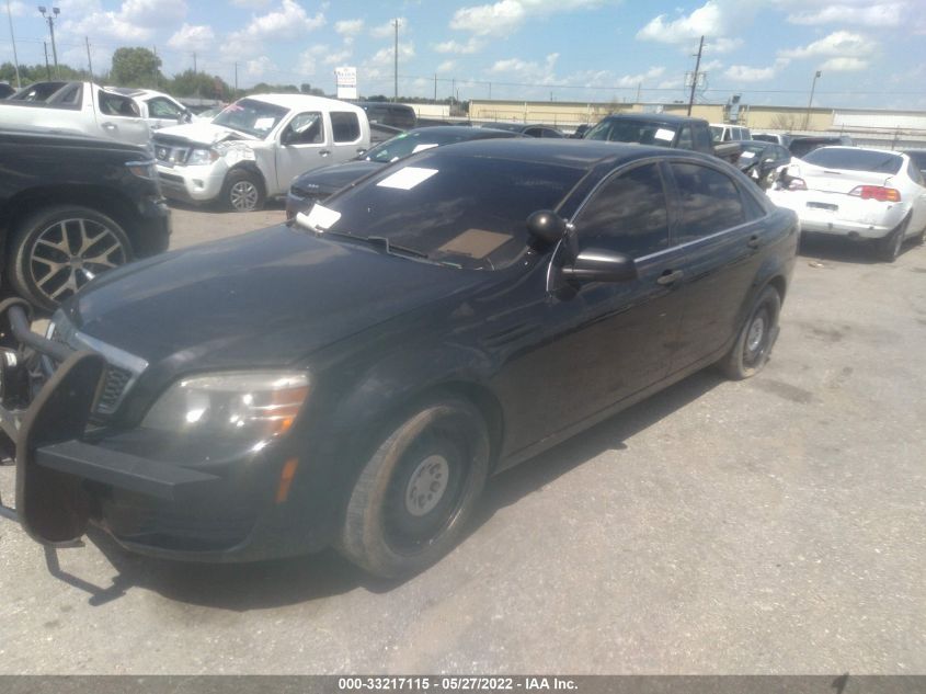 2013 CHEVROLET CAPRICE POLICE PATROL POLICE 6G1MK5U25DL829019