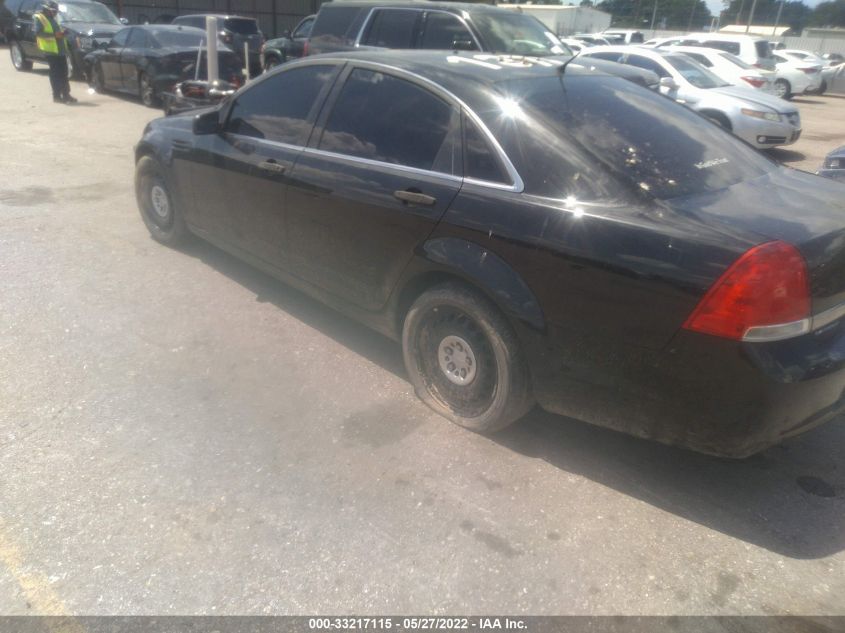 2013 CHEVROLET CAPRICE POLICE PATROL POLICE 6G1MK5U25DL829019