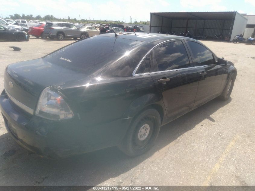 2013 CHEVROLET CAPRICE POLICE PATROL POLICE 6G1MK5U25DL829019