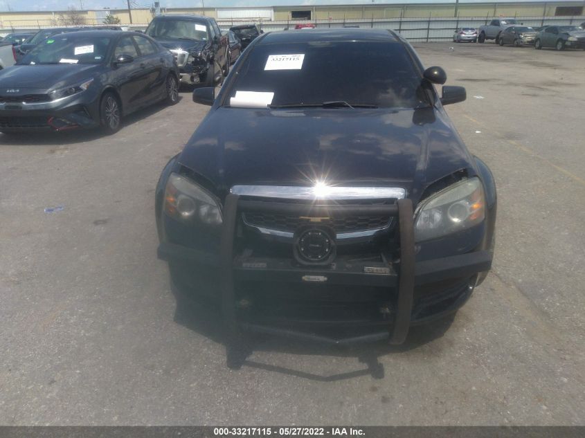 2013 CHEVROLET CAPRICE POLICE PATROL POLICE 6G1MK5U25DL829019