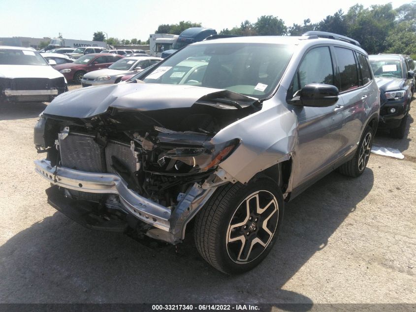 2022 HONDA PASSPORT ELITE 5FNYF8H02NB004323