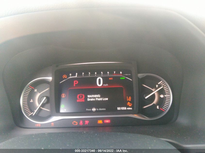 2022 HONDA PASSPORT ELITE 5FNYF8H02NB004323