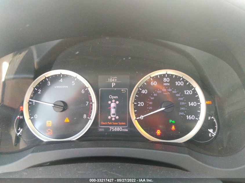 2015 LEXUS IS 250 JTHBF1D21F5052191