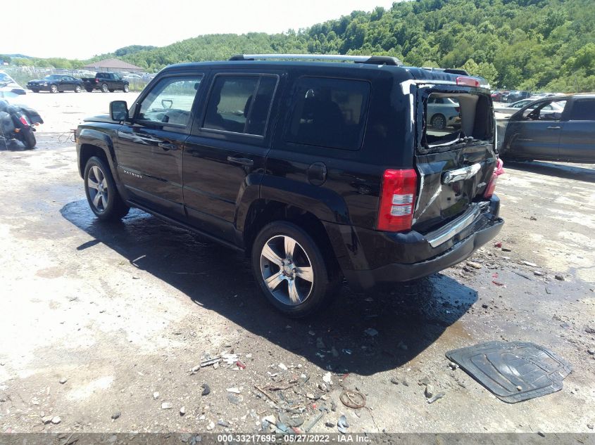 2017 JEEP PATRIOT HIGH ALTITUDE 1C4NJPFA2HD187662