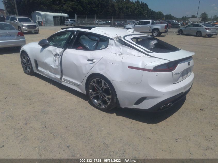 2019 KIA STINGER GT2 KNAE55LC9K6061953