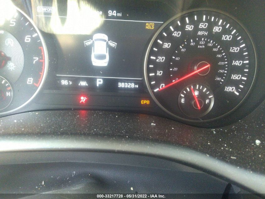 2019 KIA STINGER GT2 KNAE55LC9K6061953