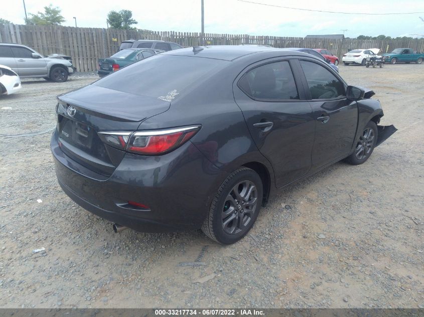 2019 TOYOTA YARIS SEDAN L/LE/XLE 3MYDLBYV4KY502346