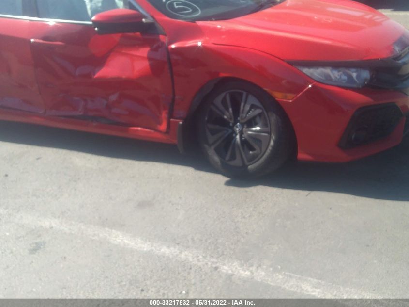 2017 HONDA CIVIC HATCHBACK EX SHHFK7H54HU419011