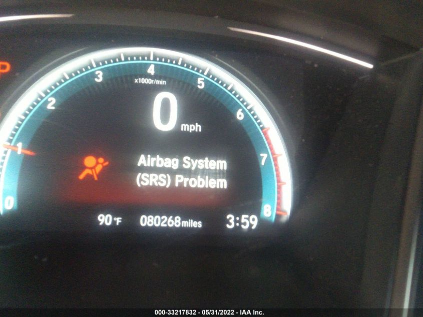 2017 HONDA CIVIC HATCHBACK EX SHHFK7H54HU419011